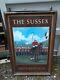 Large Double Sided Pub Sign The Sussex Wetherspoon 120cm X 80cm
