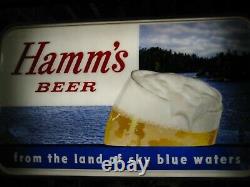 Large Hamms Double Sided Outdoor Lighted Sign