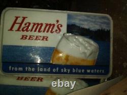 Large Hamms Double Sided Outdoor Lighted Sign