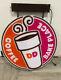 Large Hanging Dunkin Donuts Sign Dd Dunkin Double Sided 45 By 35