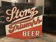 Large Storz Triumph Beer Double Sided Porcelain Sign