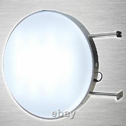 LightBox 70cm Circular round LED Projecting double sided Blank Illuminated Sign