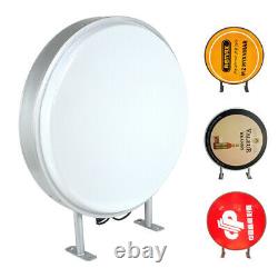 Light Box 60cm Circular Round LED Projecting Double Sided Blank Illuminated Sign