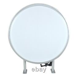 Light Box 60cm Circular Round LED Projecting Double Sided Blank Illuminated Sign