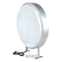 Light Box 60cm Circular Round LED Projecting Double Sided Blank Illuminated Sign