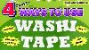 Make Your Crafts Pop With Washi Tape Great Way To Use Your Stash
