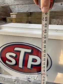 Marathon Gas Station Huge Double Sided Lighted Sign Embossed 8' x57x12-NEW