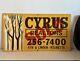 Metal Sign Double Sided Chicago Burbs Cyrus Realty Realtor Sold Sign Graphics