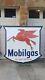 Mobilgas Porcelain Sign 1950 Double Sided 60x56