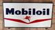 Mobiloil 30 Single Sided Porcelain Sign Guillotine Logo Sign With Pegasus Orig
