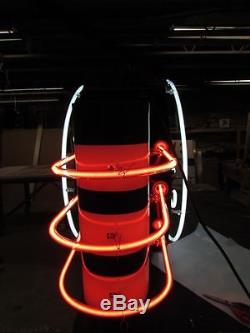 New Double-Sided Ford Oval with Wings Neon Sign 8 Feet Wide x 36 High