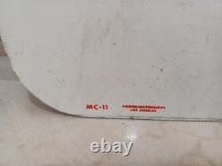 ORG Double-Sided Master Charge The Interbank Card Metal Sign Los Angeles JRRG2