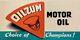 Oilzum Motor Oil Choice Of Champions Double Sided Heavy Duty Usa Made Metal Sign