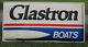 Old Dualite Glastron Boat Double Sided Boat Dealership Lighted Advertising Sign