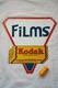 Original 1930s Kodak Verichrome Film Porcelain Enamel Double Sided Sign 17x17