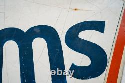 Original 1930s Kodak Verichrome film porcelain enamel double sided sign 17x17
