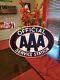 Original Aaa Official Service Station Porcelain Double Sided Sign