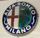 Original Alfa Romeo Double Sided Dealership Light-up Automobile Sign From 1960s