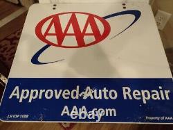 Original All Metal Aaa Auto Repair Double-side Sign