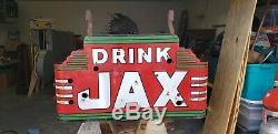 Original Double Sided Jax Beer Porcelain Neon Sign