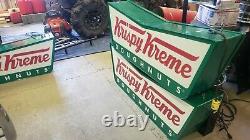 Original Krispy Kreme Lighted Sign Double Sided