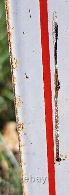 Originalno Smoking Stop Your Motor Double-sided Porcelain Gas Station Sign