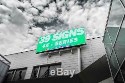 Outdoor LED Sign 45 full color, programmable, weatherproof digital billboard