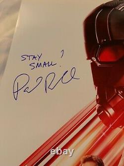 PAUL RUDD SIGNED 27x40 DOUBLE SIDED ANT-MAN POSTER EXACT PROOF COA AUTOGRAPH