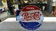 Pepsi Cola Double Sided Metal Advertising Flange Sign (14x 14) Near Mint