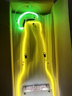 PICK UP ONLY! Corona Extra / Light Lime Bottle Double Sided Bar Neon Sign