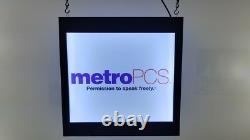 PROMOTION CUSTOM Led Light Box Sign, double sided 12x12x1-3/4 inch