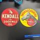 Pair Vintage Kendall Motor Oil Cardboard Double Sided Signs Wow- Hard To Find