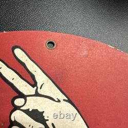 Pair Vintage Kendall Motor Oil Cardboard Double Sided Signs WOW- Hard To Find