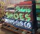 Peter's Shoes Double Sided Porcelain Neon Sign (free Delivery To Chicagoland)