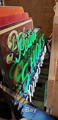 Peter's Shoes Double Sided Porcelain Neon Sign (Free Delivery to Chicagoland)