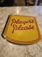 Players Double Sided Porcelian Sign