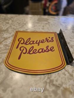 Players Double Sided Porcelian Sign