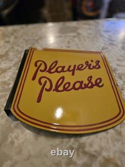 Players Double Sided Porcelian Sign