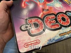 Pokémon EX Deoxys Double-sided Promotional Display Sign 2005 Artwork Multicolor