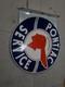 Pontiac Porcelain Enamel Sign 24x24 Inches Double Sided With Flange