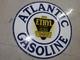 Porcelain Atlantic Enamel Sign 30x30 Inches Double Sided