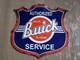Porcelain Buick Enamel Sign 30x30 Inches Double Sided