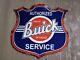Porcelain Buick Enamel Sign 30x30 Inches Double Sided