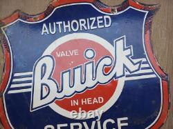 Porcelain Buick Enamel Sign 36x36 Inches Double Sided