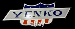 Porcelain Chevrolet Yenko Enamel Sign 42x15 Inches Double Sided