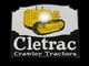 Porcelain Cletrac Enamel Sign 30x20 Inches Double Sided