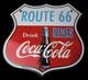 Porcelain Coca-cola Enamel Sign 30x30 Inches Double Sided