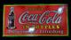 Porcelain Coca-cola Enamel Sign 42x20 Inches Double Sided