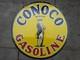 Porcelain Conoco Enamel Sign 36x36 Inches Double Sided