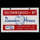 Porcelain Dumean Enamel Sign 28x20 Inches Double Sided